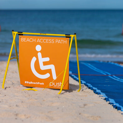 Mobi-Mat® Beach Access Matting - AFX - Blue