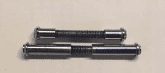 H-Fork to frame attachment bolt set