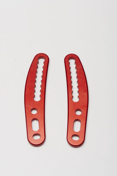 H-Fork to frame fine adjustment plate (RED)