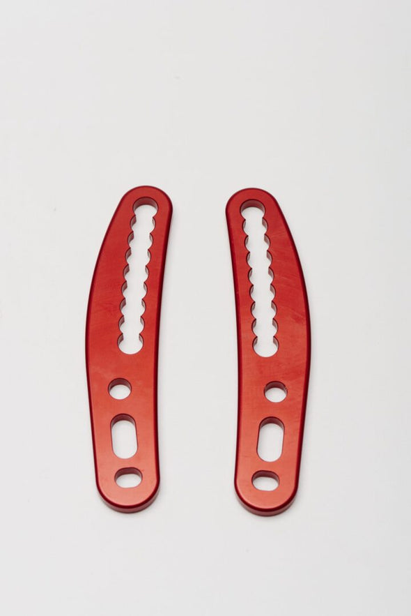 H-Fork to frame fine adjustment plate (RED)